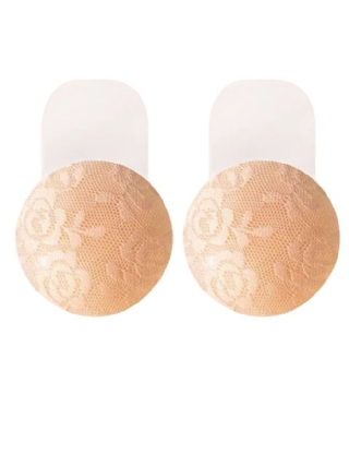 Nude Color Silicone Lace Lifting Nipple Covers